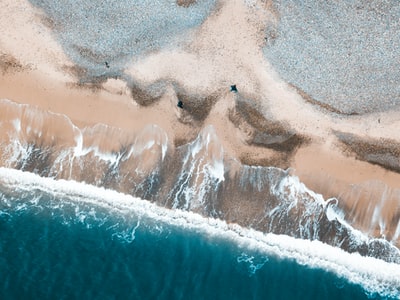 海岸航空摄影